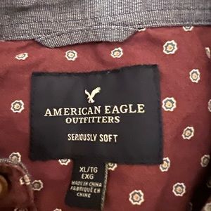 American Eagle Men’s Short sleeve button down